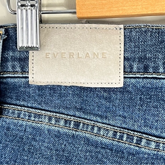Everlane The Original Cheeky Jean High Rise Crop Organic Cotton Jeans Size 27 - Picture 9 of 12